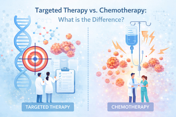 Targeted Therapy vs. Chemotherapy: What is the Difference? Targeted Therapy vs. Chemotherapy: What is the Difference?