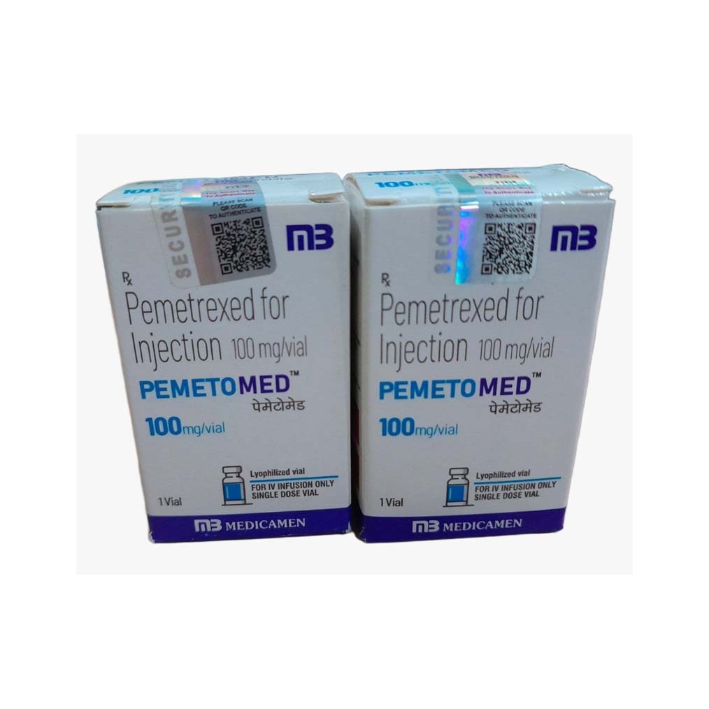 Pemetrexed 100mg Injection Manufacturers in Delhi